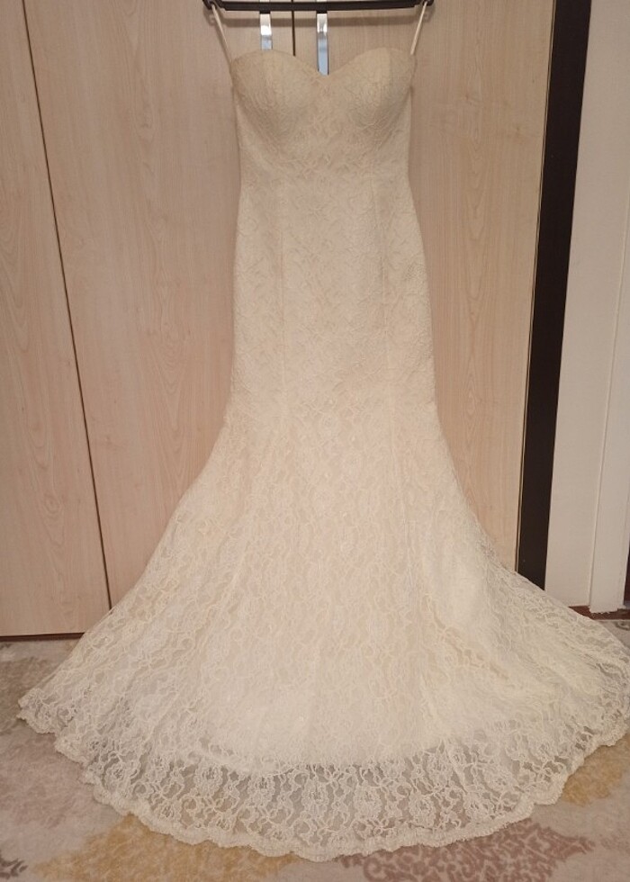 Balık model gelinlik - Görsel 4