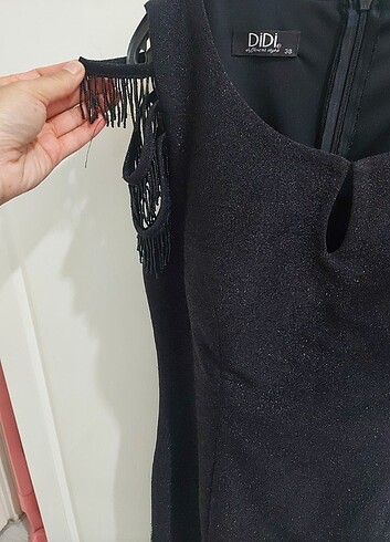 Siyah elbise - Görsel 3