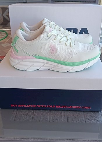 U.S Polo Assn. U.S. Polo Assn. Beyaz Kadın Spor Ayakkabı