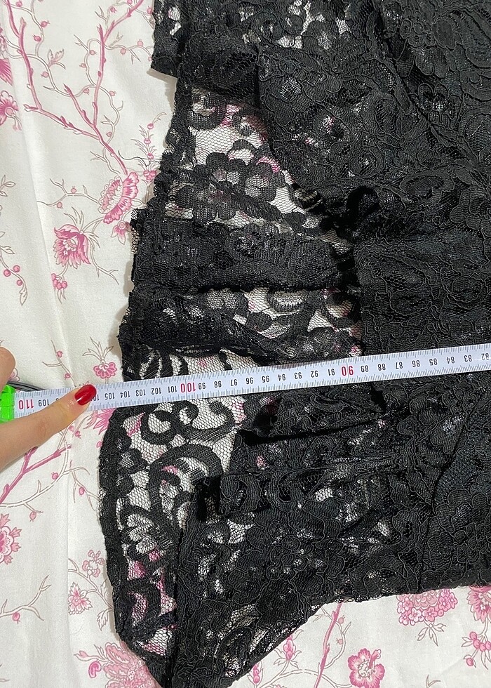 Dantel elbise - Görsel 3