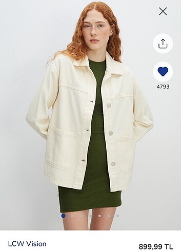 Oversize kadın gömlek ceket 