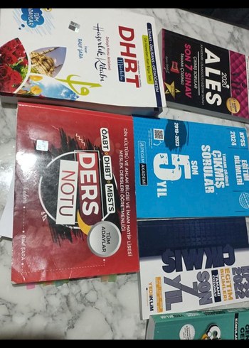 Sınav hazırlık kitapları. Kpss ales dikab