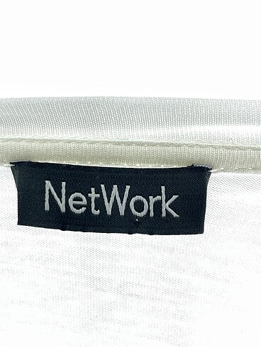 universal Beden beyaz Renk Network T-shirt %70 İndirimli.