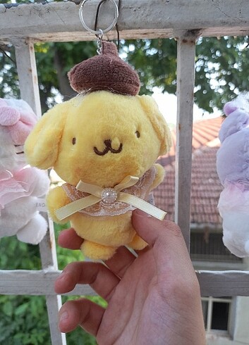 Hello Kitty Kuromi Hello Kitty Peluş Anahtarlik