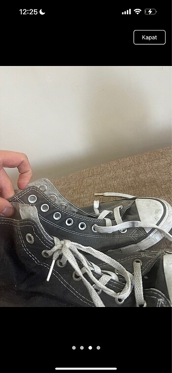 41 Beden Siyah converse