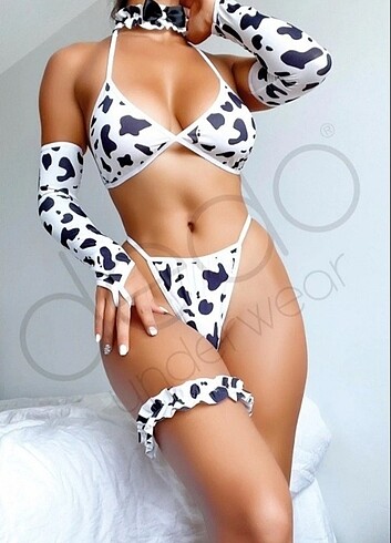 Victoria s Secret LEOPAR DESENLİ TAKIM