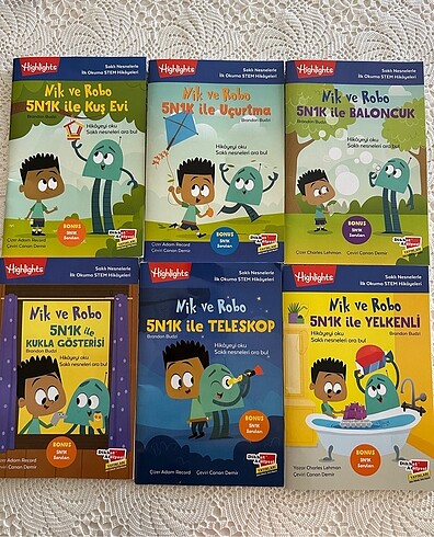  Nik ve Robo kitap serisi