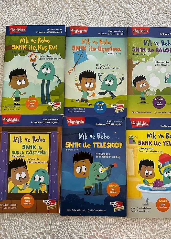 Nik ve Robo kitap serisi - Görsel 2