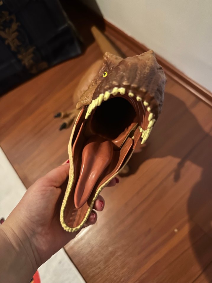 Devasa T-Rex Jurassic World Aksiyon Figürü - Görsel 2