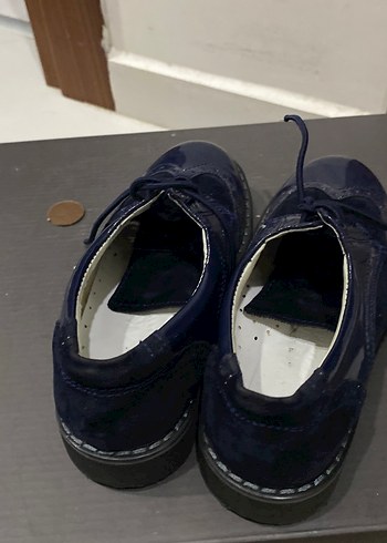 Erkek Çocuk Lacivert Rugan Özel Ayakkabı - Görsel 4