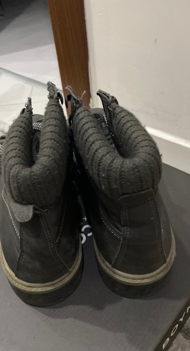 Gri Sokak Tarzı Erkek Bağcıklar - Görsel 4