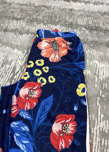 U.S Polo Assn. Çiçek Desenli Bohem Kadın Pantolon
