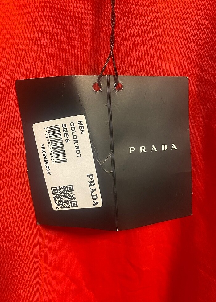 Orijinal Prada Erkek Tshirt - Görsel 2