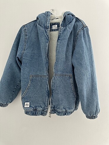 Zara içi yünlü kot ceket