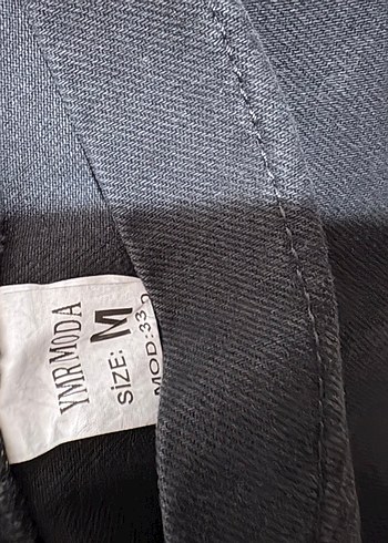 Siyah Kot Mini Askılı Tulum - Görsel 5