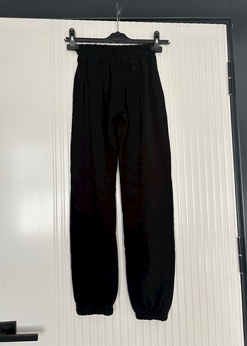 Siyah Rahat Kesim Kadın Eşofman Altı - Görsel 2