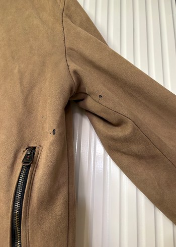 Süet Fermuarlı Erkek Ceket - Görsel 3