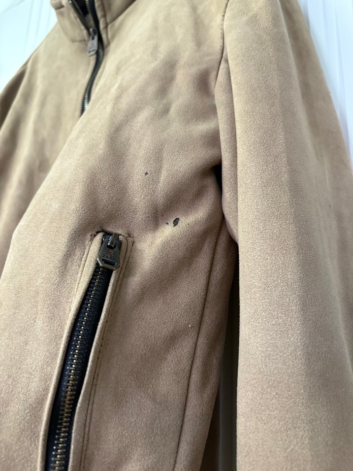 Süet Fermuarlı Erkek Ceket - Görsel 5