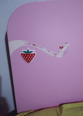 Çilek Marka Pembe Genç Yatak - Görsel 3