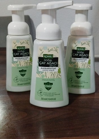 Komili Doğal Çay Ağacı Köpük Sabun 250 ml