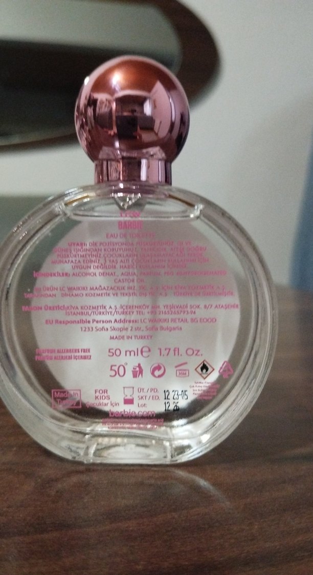 Barbie Kadın Parfümü 50 ml - Görsel 2