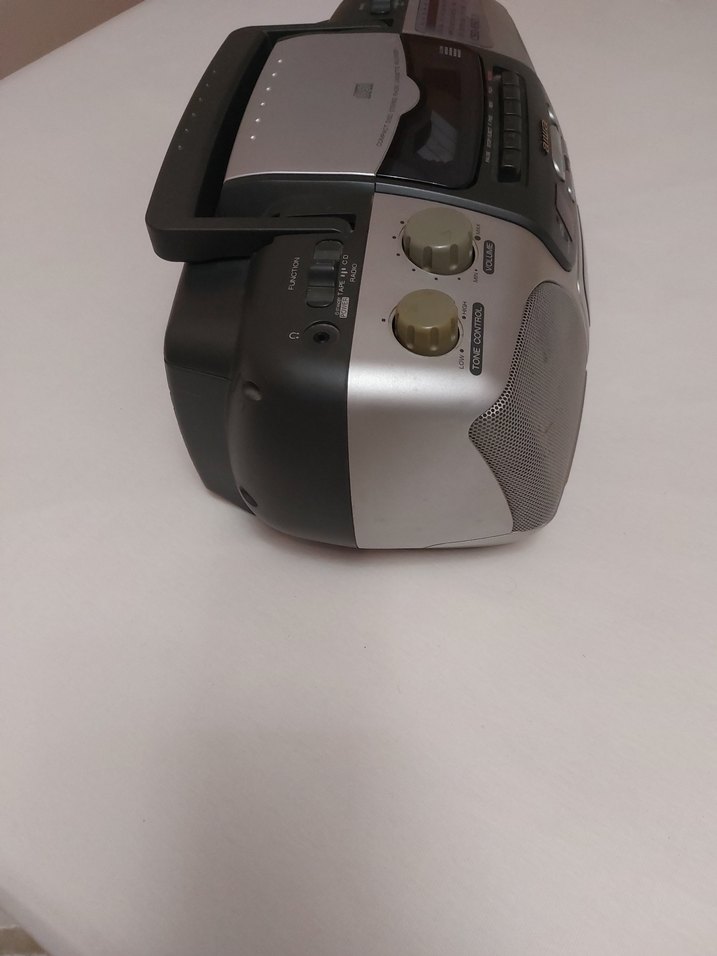 Gri Taşınabilir Müzik Sistemi - Görsel 2