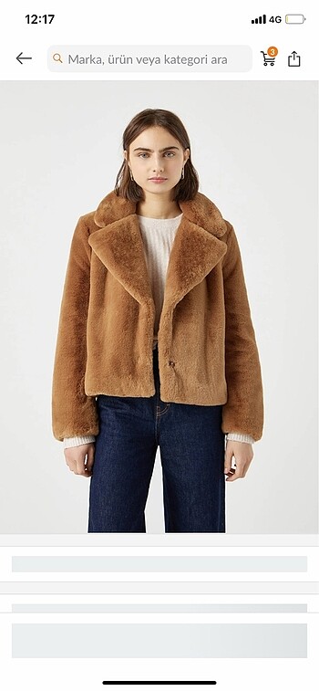 Pull and bear kışlık kaban