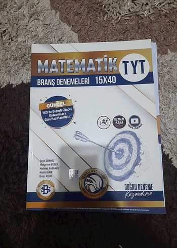 TYT Matematik Branş Denemeleri 15x40
