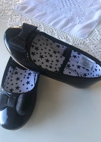 Kız Çocuk Siyah Fiyonk Detaylı Babet - Görsel 2