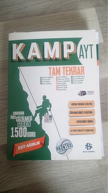 Bilgi Sarmak AYT tekrar kampı