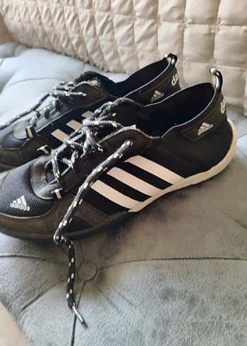 Adidas Siyah Bağcıklı Erkek Spor Ayakkabı - Görsel 3