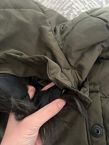 Colins mont kaban kapişonlu asker yeşili - Görsel 5