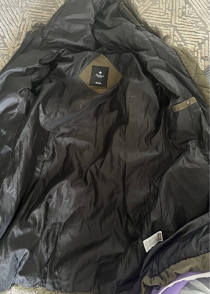 Colins mont kaban kapişonlu asker yeşili - Görsel 3