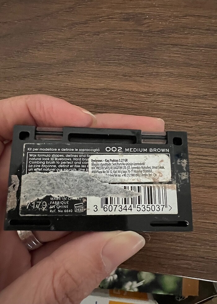 Rimmel kaş farı / kalemi / makyajı - Görsel 2