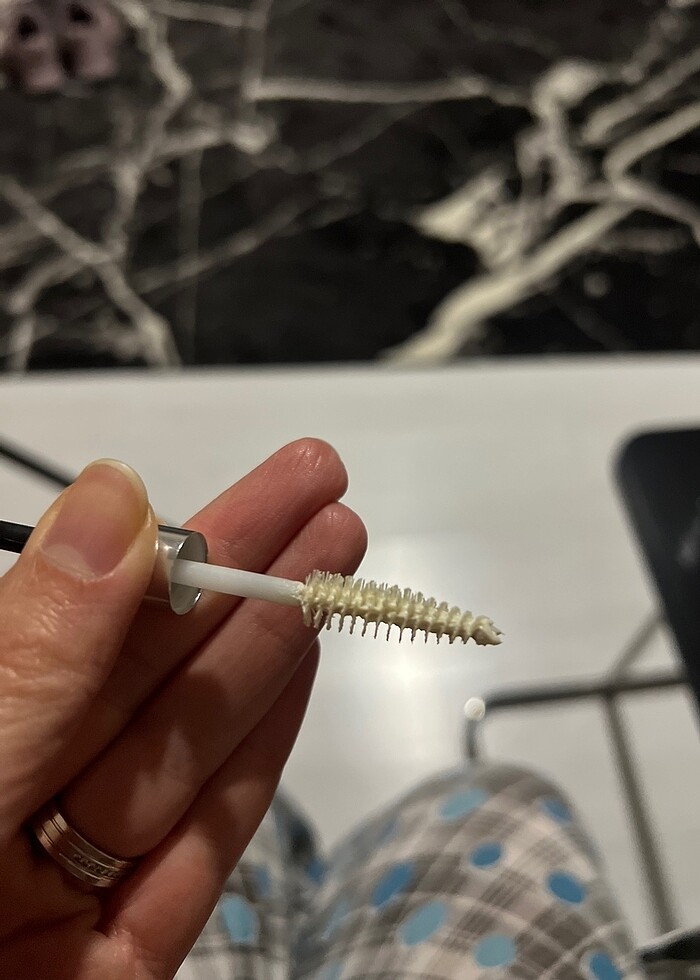 CLINIQUE siyah beyaz çift başlı maskara - Görsel 5