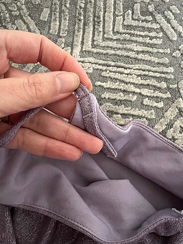 CARMEN uzun abiye önden yırtmaçlı elbise - Görsel 9