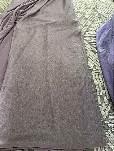 CARMEN uzun abiye önden yırtmaçlı elbise - Görsel 5