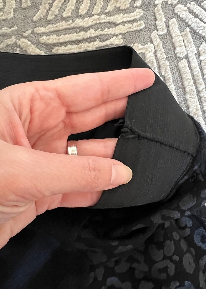 Siyah dar etek - Görsel 3