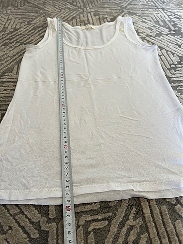 Koton beyaz bluz kalın askılı - Görsel 5