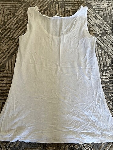 Koton beyaz bluz kalın askılı - Görsel 6