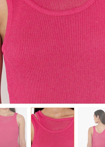 Trendyol & Milla Pembe Kadın Atlet-Body