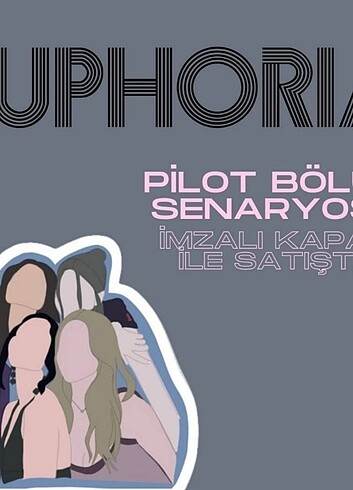 Euphoria pilot bölüm senaryosu imzalı kapağıyla satışta 