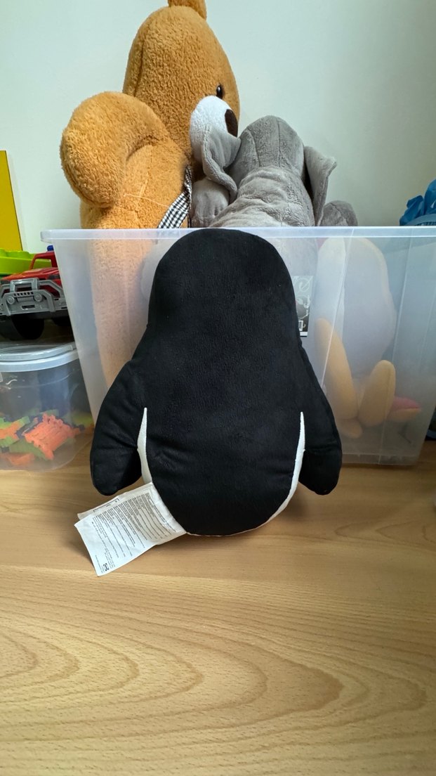 Renkli Detaylı Penguen Peluş Oyuncak - Görsel 2