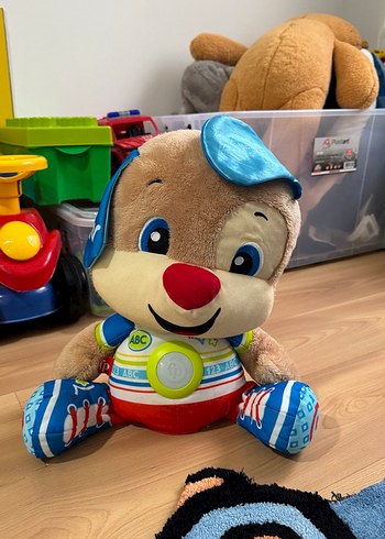 Eğitici Renkli Peluş Köpek Oyuncak - Görsel 2