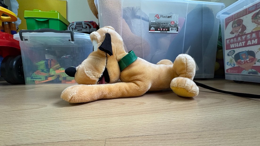 Kahverengi Peluş Köpek Oyuncak - Görsel 2