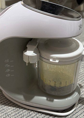 Beyaz ve Gri XYOYKO Buharlı pişirici - Görsel 2