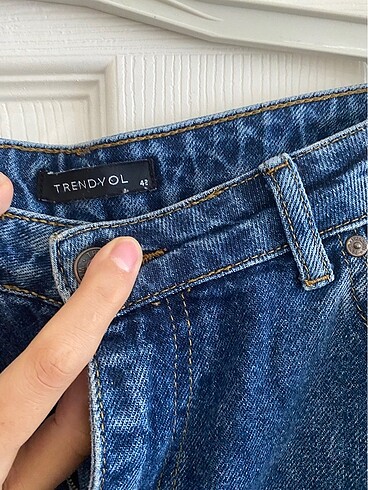 xl Beden mavi Renk Kot pantolon