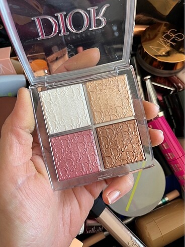 Beden Dior backstage glow face palette universal