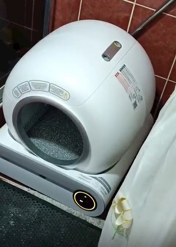 Wero Akıllı Otomatik Kedi Tuvaleti Beyaz - Görsel 2