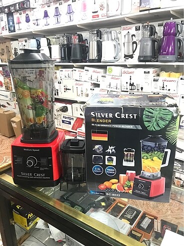silver Crest 7000 wolt bilendir çift sürahi